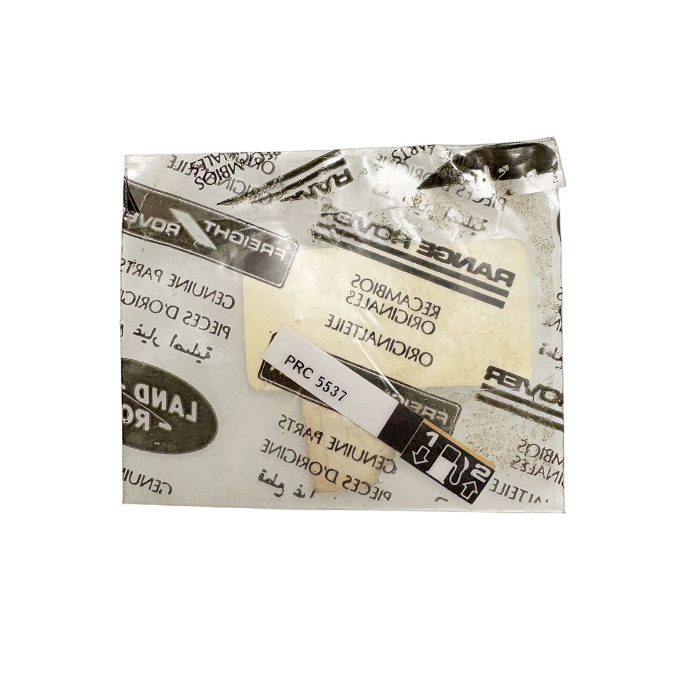 Fuel Change Over Tap Label PRC5537